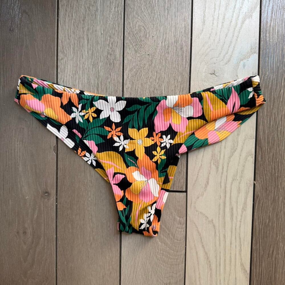Volcom tropical rib bikini bottom M